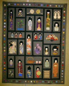 Kokeshi Dolls Quilt