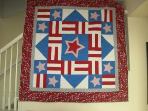 Ben's retirement quilt