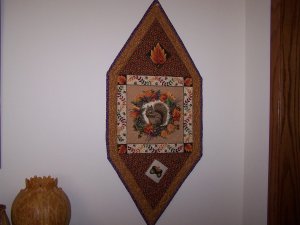 Squirrel Wallhanging