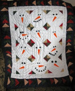 Snowman Quilt