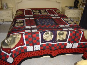 Elvis Presley quilt