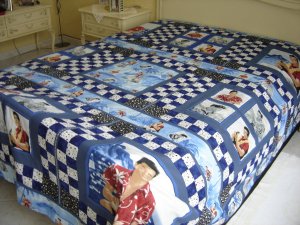 Elvis Presley quilt