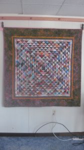 Half Square Triangle Exchange Quilt