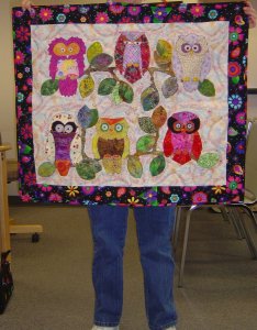 Ashtyn's OWL Wallhanging