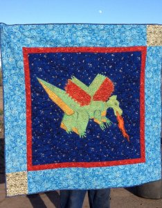 Dragon quilt