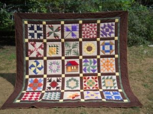 Katherine's Quilt of many colors