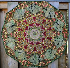 Rubies and Emeralds Gem Quilt