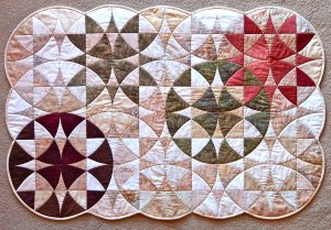 Winding Ways Wall quilt