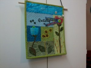 Quilting is; good fun; good for you