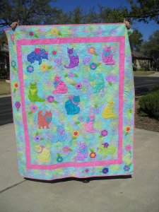 Gaby's Kittie Cat Quilt