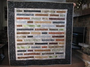 Canadian Rockies Landscape Quilt