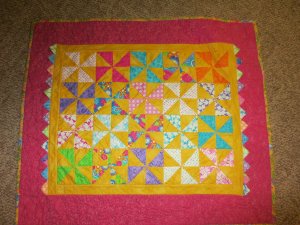 Pinwheel Baby Quilt