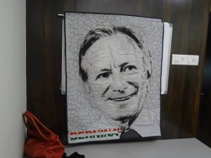 Portrait Quilt of Mr H. P. Ueltschi