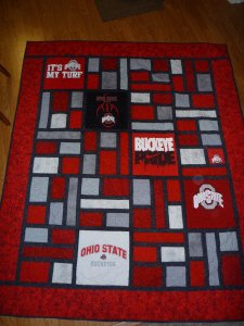 Ohio State Quilt