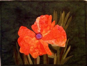 Orange Poppy Quilt