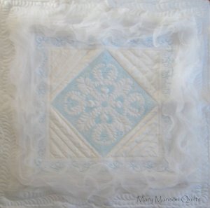 Wedding Dress Quilt for Brittany