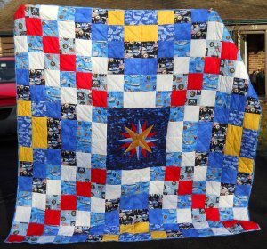 Grandson's Navy Quilt