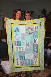 Simon's ABC quilt