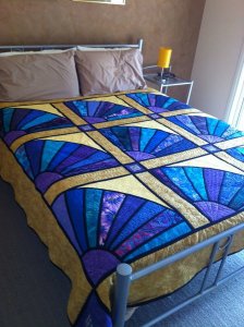 Patricia Pascoe's Peacock Patchwork