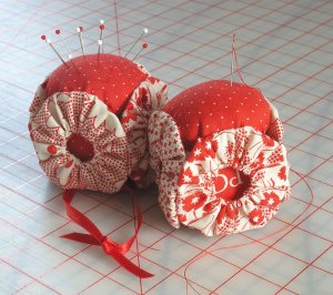 Yo-Yos Cubed Pincushion