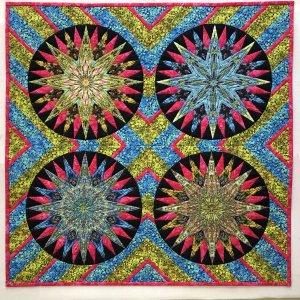 Caribbean Compasses (full quilt)